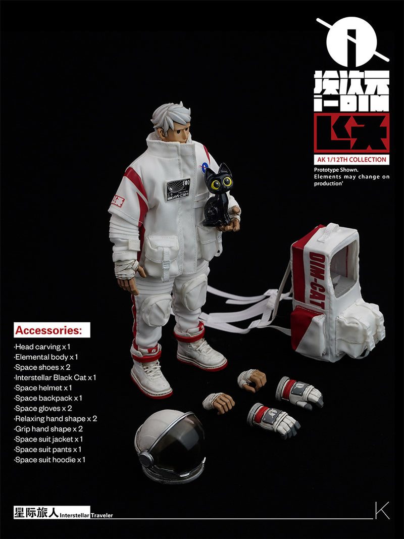 I-Dimension Interstellar Traveler 1/12 Scale  Action Figure