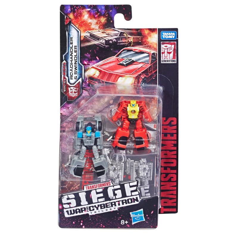 Transformers Siege Micromasters Roadhandler & Swindler