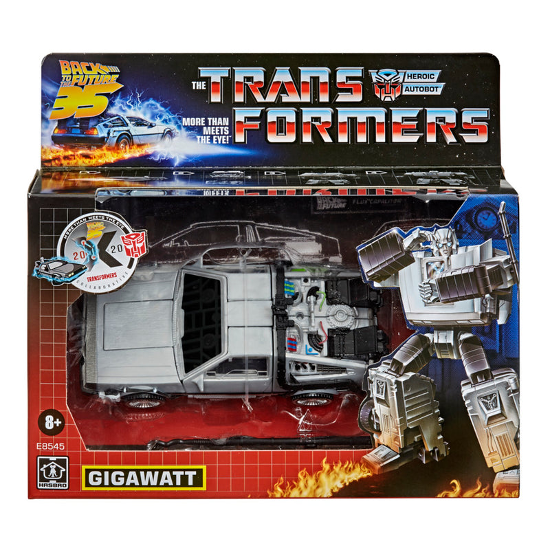 PRE-ORDER Transformers X Back To The Future Gigawatt