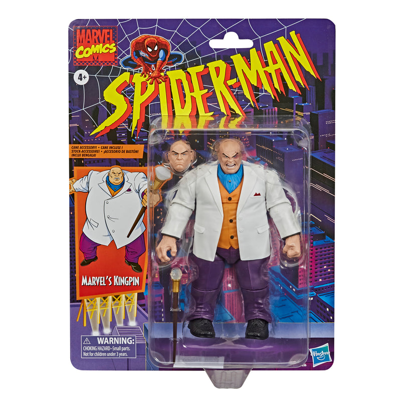 PRE-ORDER Marvel Legends Spider-Man Retro Kingpin