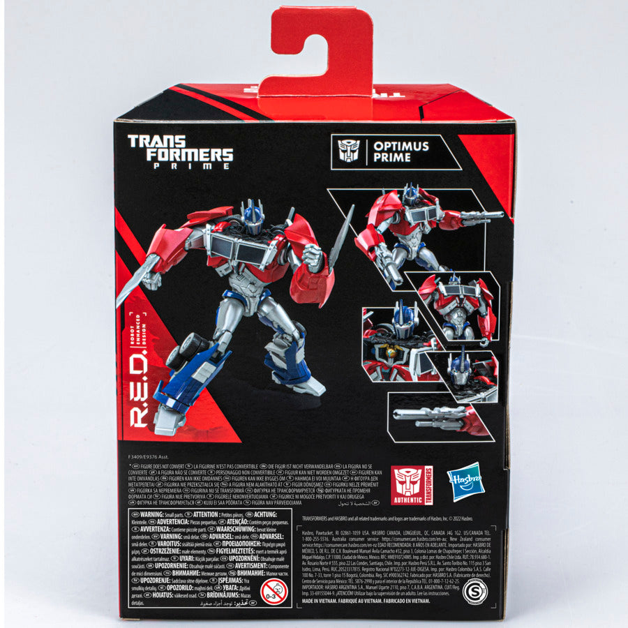 Transformers R.E.D. Transformers Prime Optimus Prime & Megatron In