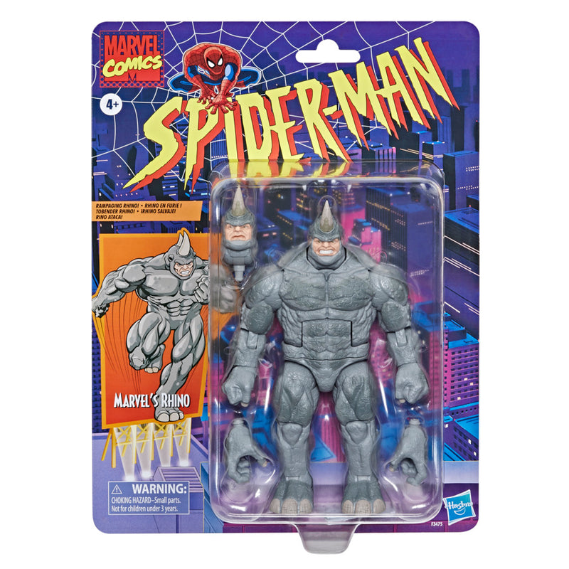 PRE-ORDER Marvel Legends Retro Spider-Man Rhino