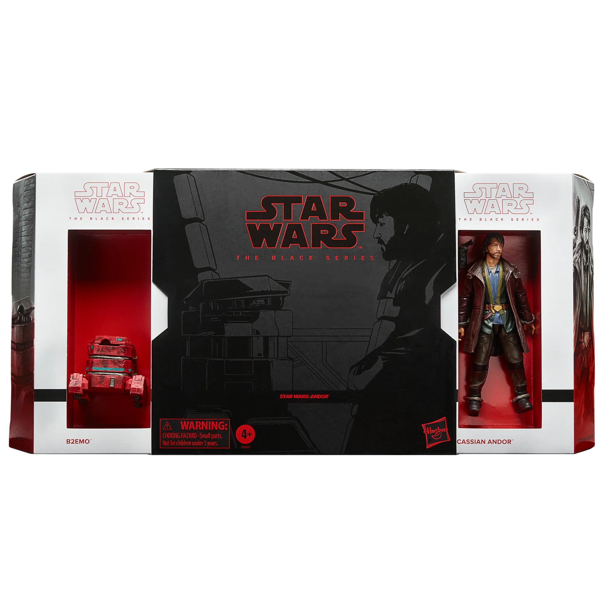 Star Wars Black Series Exclusive Cassian & B2-EMO (NON MINT BOX)
