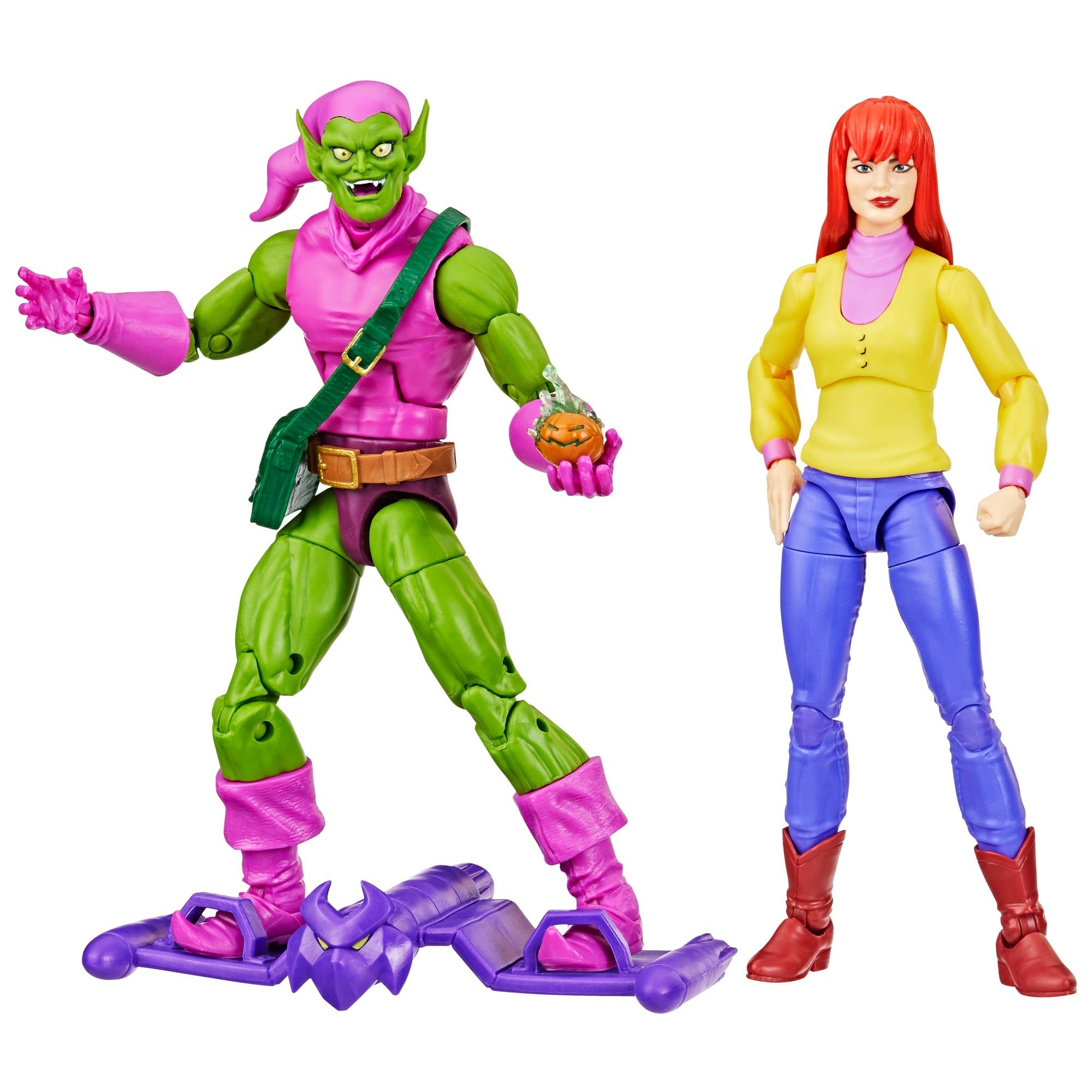 Marvel Legends VHS Green Goblin and Mary Jane Watson 2 Pack