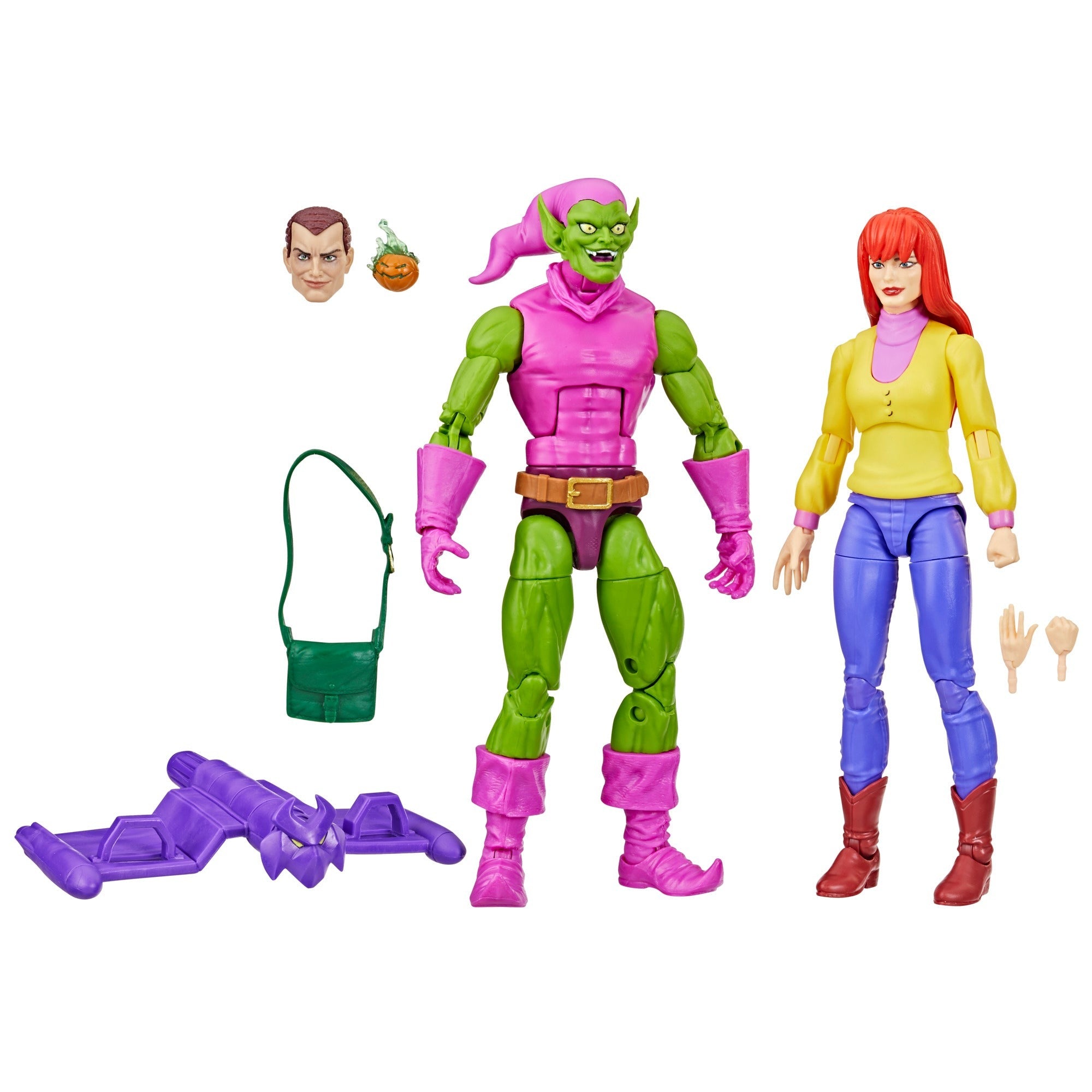 Marvel Legends VHS Green Goblin and Mary Jane Watson 2 Pack