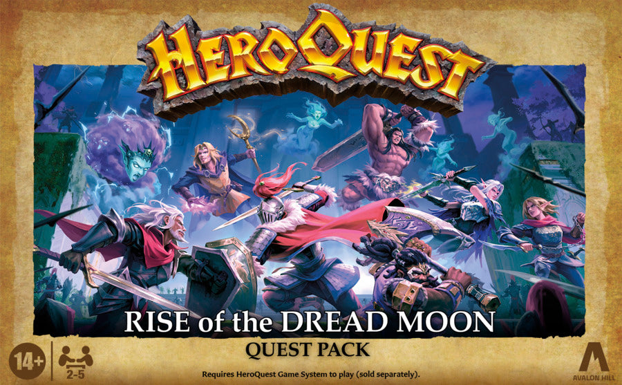 Feldherr Inserti In Schiuma Per HeroQuest (2021) - Rise Of The Dread Moon, Set Di Organizzazione Per Scatola Gioco Da Tavolo, Made In Germany