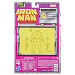 PRE-ORDER Marvel Legends Retro Iron Man (Model 01-Gold)