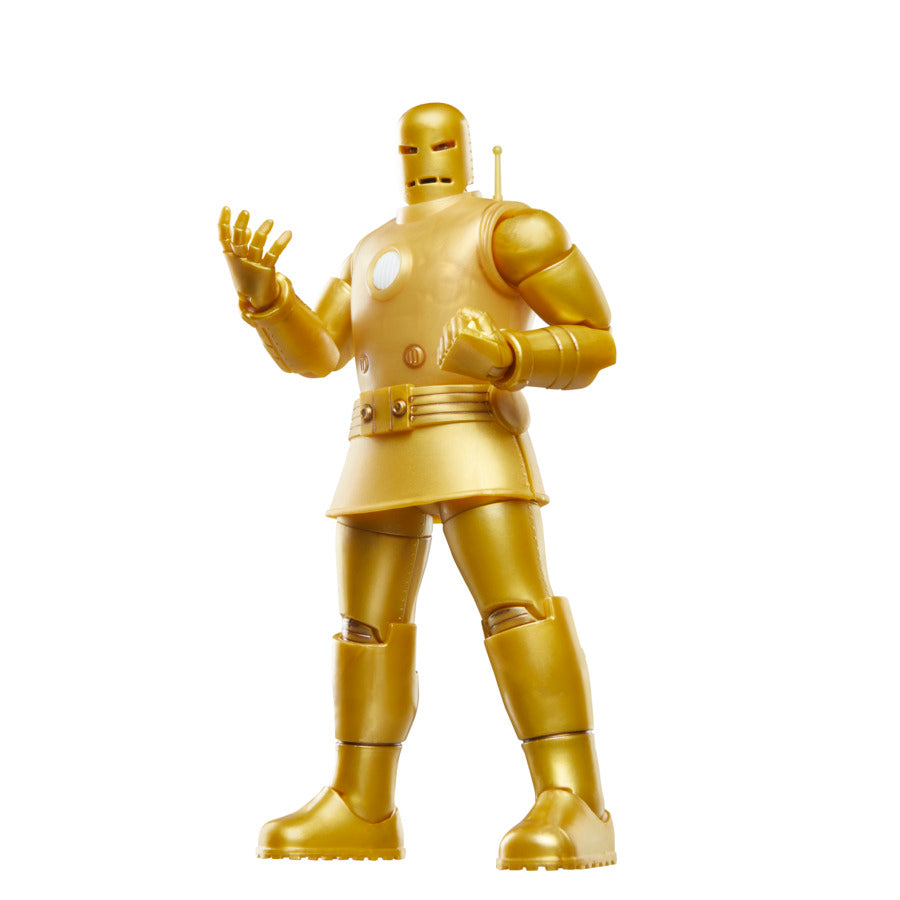 Marvel Legends Iron Man Retro Iron Man Model 01 Gold
