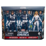 PRE-ORDER Marvel Legends Captain America 3 Pack - Dum Dum Dugan, Nick Fury Jr & Sharon Carter