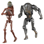 Star Wars Black Series (Attack of the Clones) Super Battle Droid & C-3PO (With B-1 Battle Droid Body)