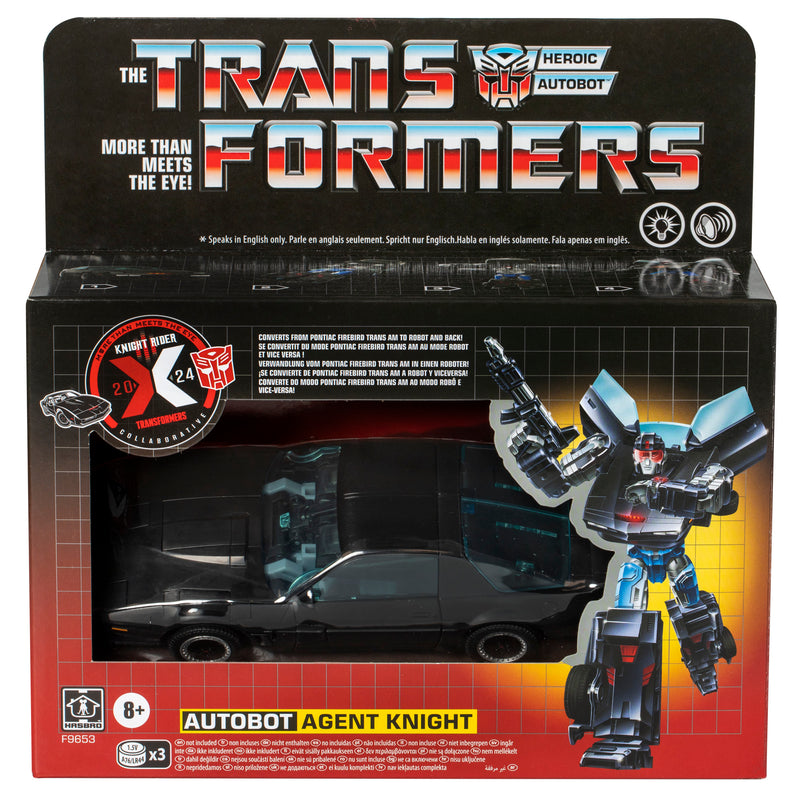 PRE-ORDER Transformers X Knight Rider - Agent Knight