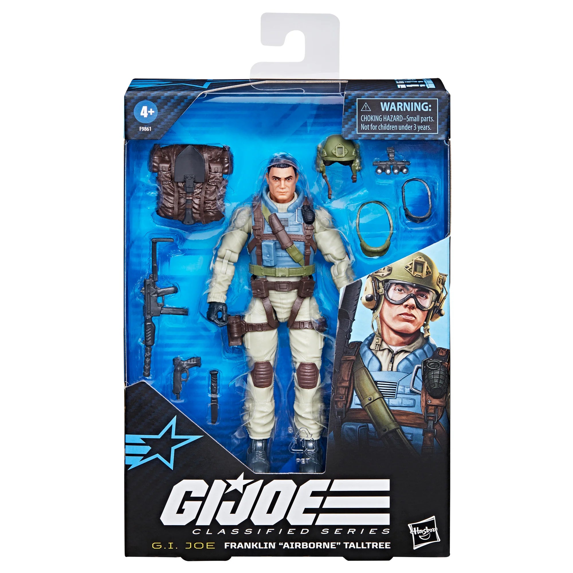 PRE-ORDER G.I. Joe Classified Series Franklin "Airborne" Talltree