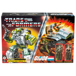 Transformers X G.I. Joe - Kup Triple T With Leatherneck & Sgt Slaughter