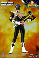ThreeZero Mighty Morphin Power Rangers - FigZero 1/6 Dragon Shield Black Ranger