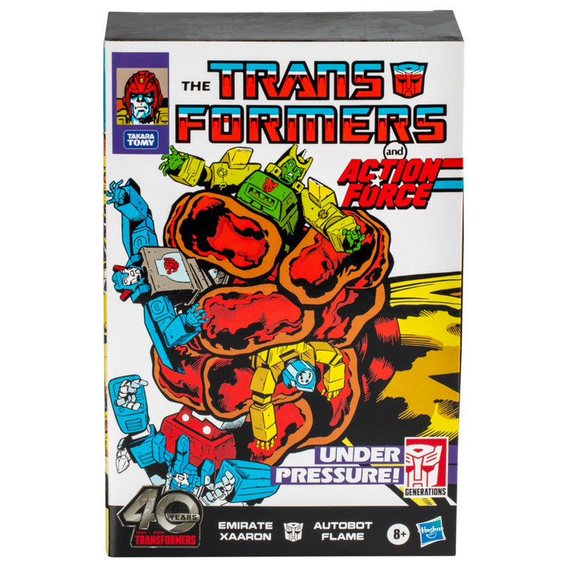 Transformers Comic Edition Flame & Emirate Xaaron MAXIMUM 1 PER CUSTOMER