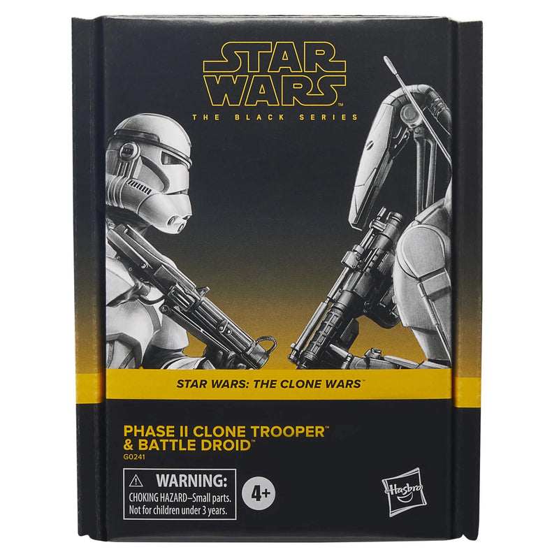 PRE-ORDER Star Wars Black Series Clone Trooper & Battle Droid