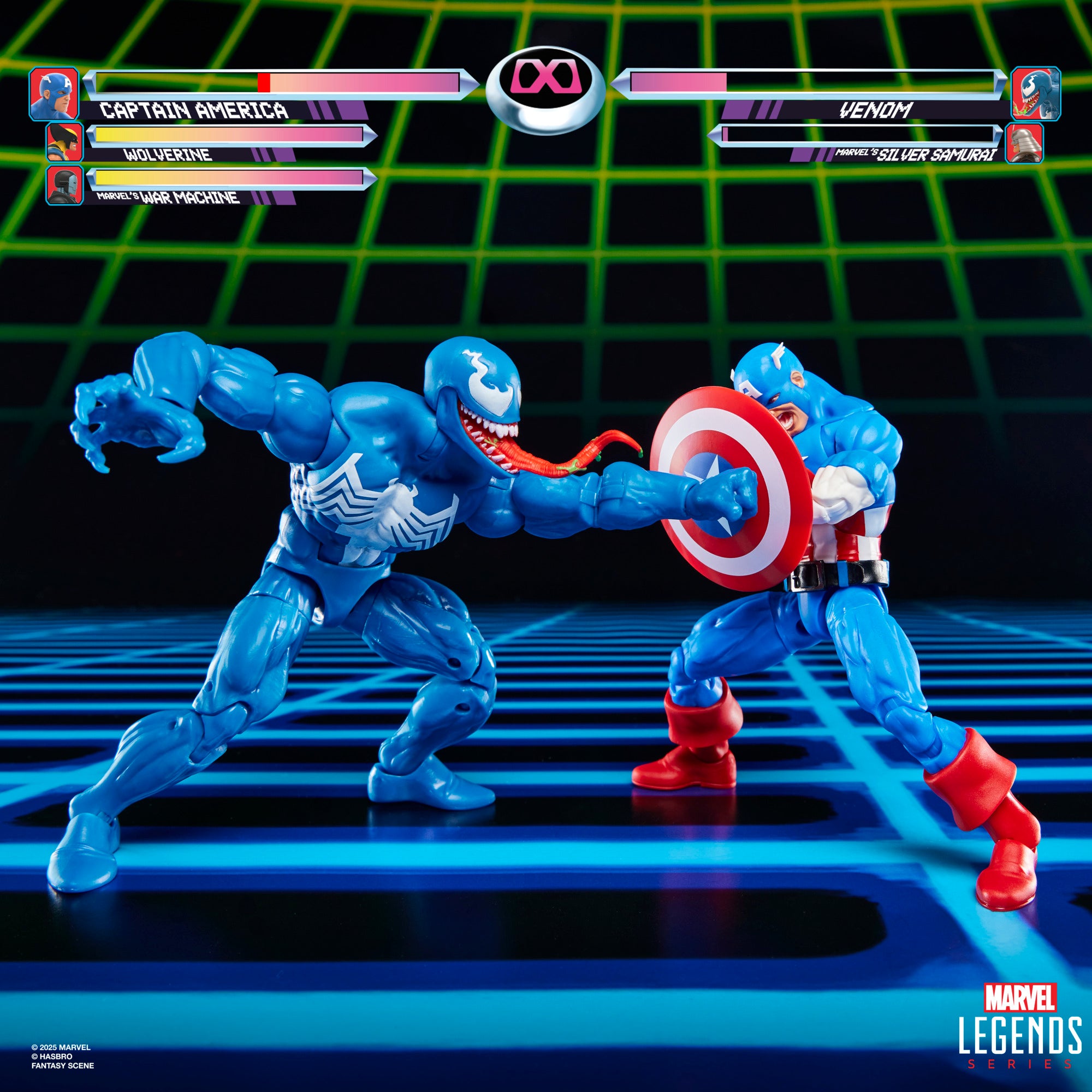 PRE-ORDER Marvel Legends Gamerverse Captain America Vs Venom