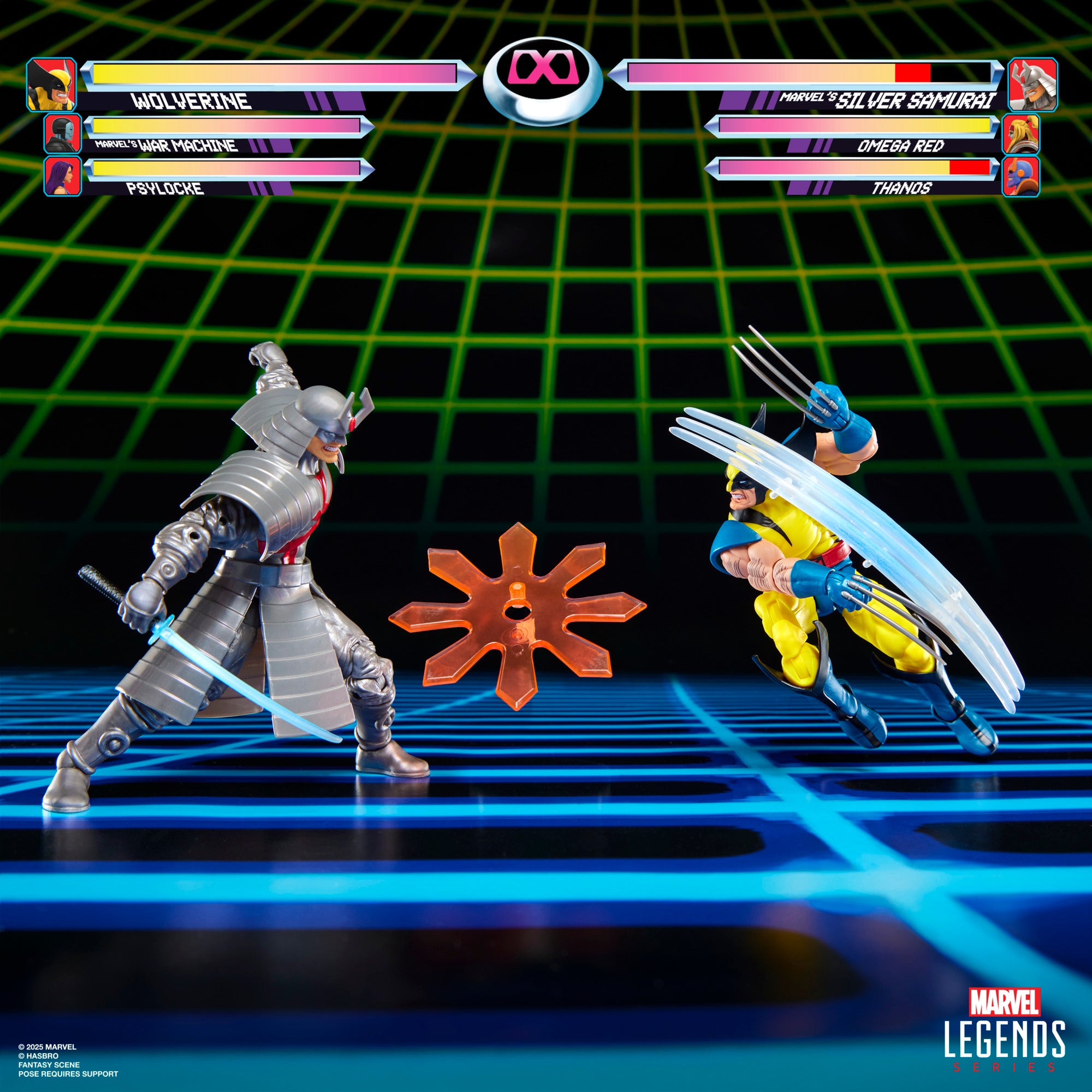 PRE-ORDER Marvel Legends Gamerverse Wolverine Vs Silver Samurai
