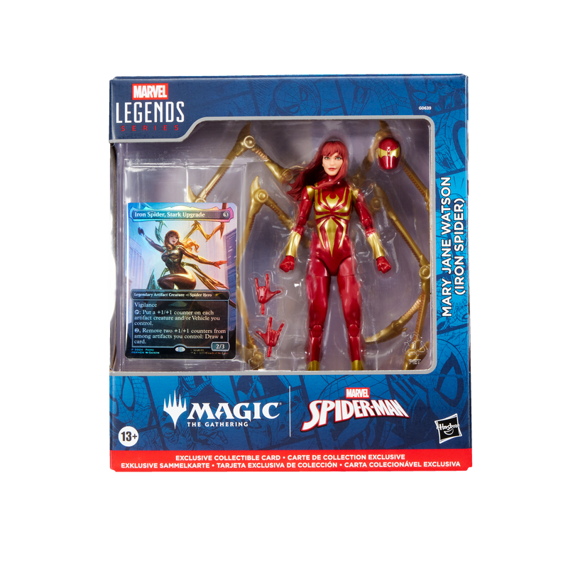 PRE-ORDER Marvel Legends Magic The Gathering Mary Jane Watson Iron Spider-Man