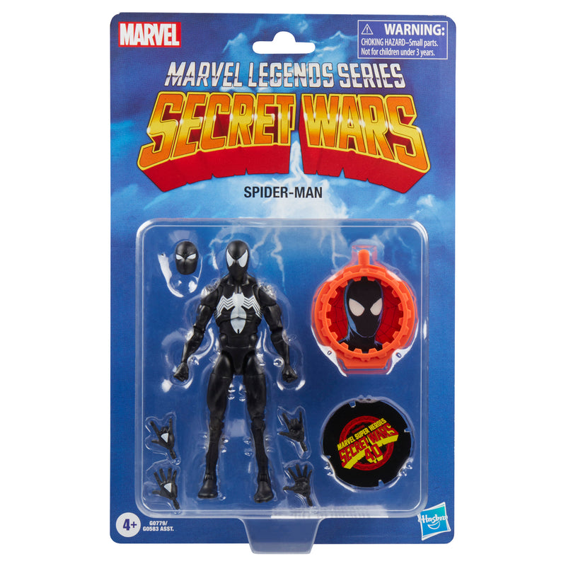 PRE-ORDER Marvel Legends Secret Wars Retro Symbiote Spider-Man