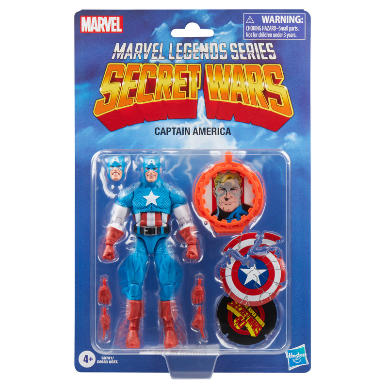 PRE-ORDER Marvel Legends Secret Wars Retro Captain America