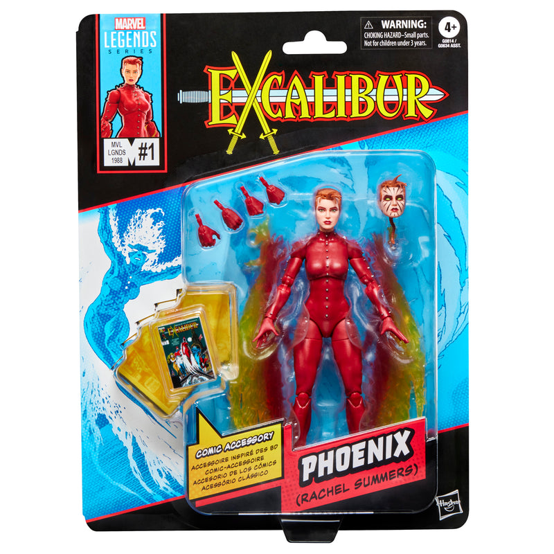 PRE-ORDER Marvel Legends Mini Comic Wave 2 Excalibur Phoenix