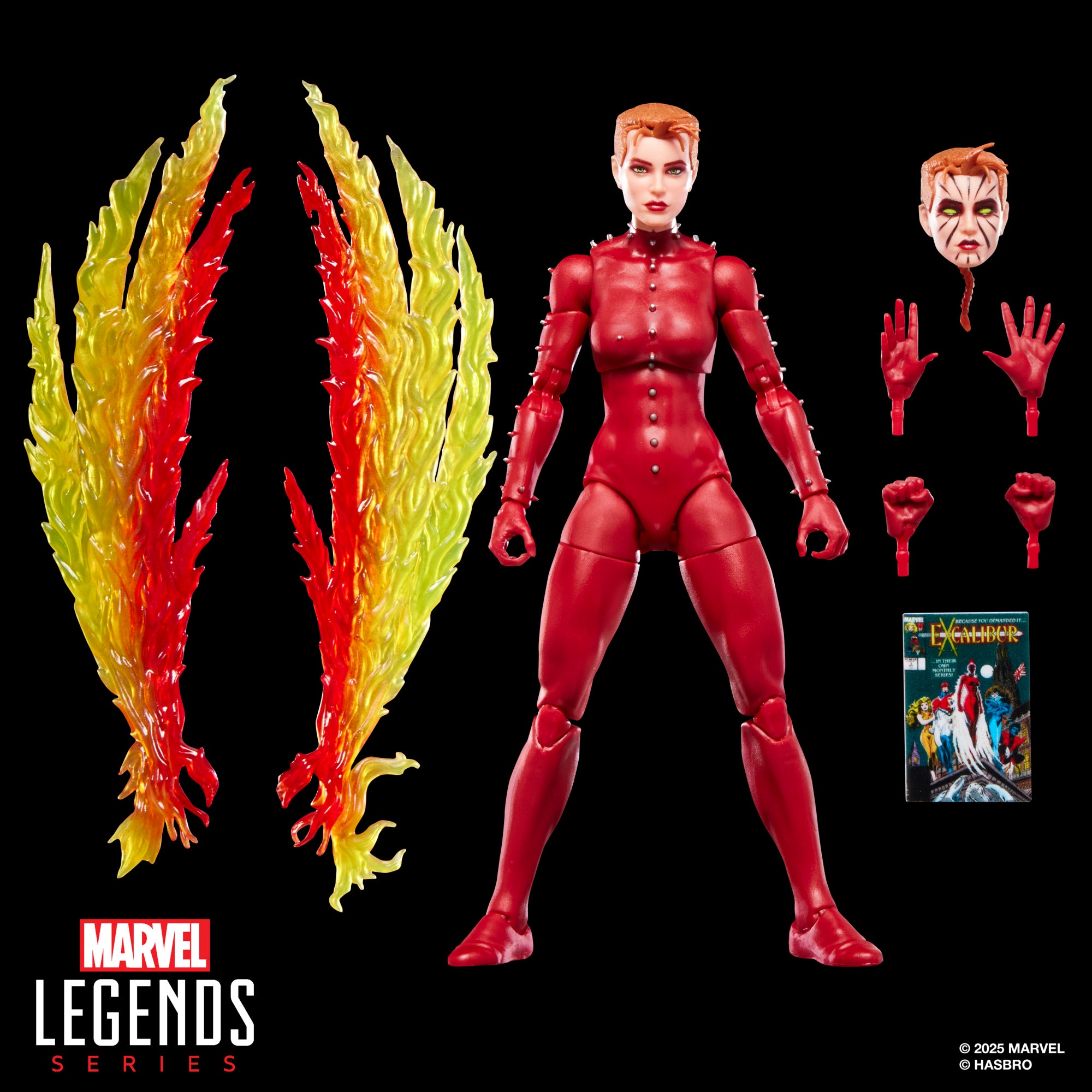 PRE-ORDER Marvel Legends Mini Comic Wave 2 Excalibur Phoenix