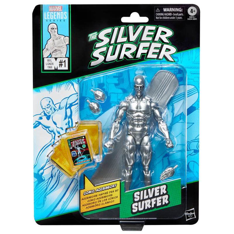 PRE-ORDER Marvel Legends Mini Comic Wave 2 Silver Surfer