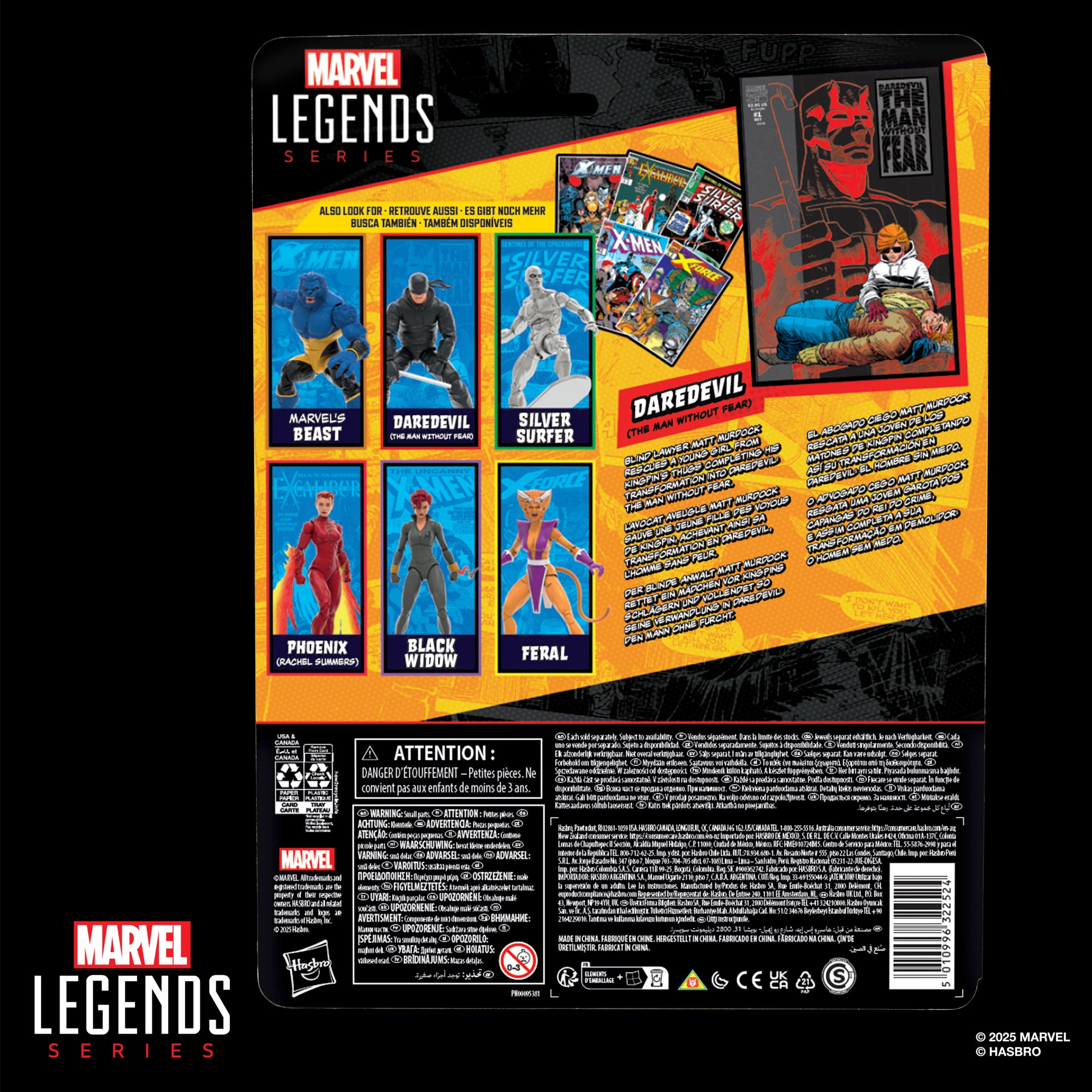 PRE-ORDER Marvel Legends Mini Comic Wave 2 Daredevil