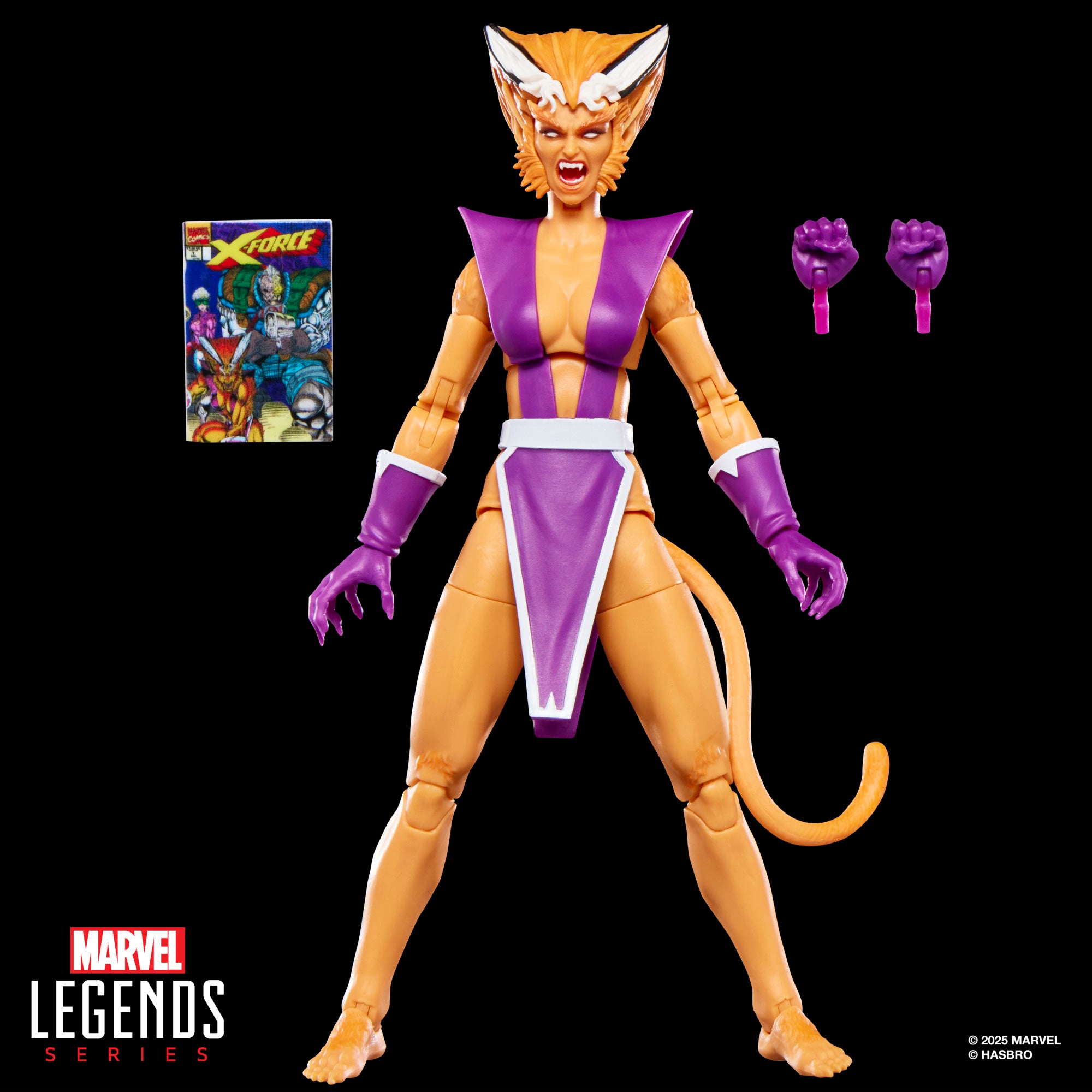 PRE-ORDER Marvel Legends Mini Comic Wave 2 X-Force Feral
