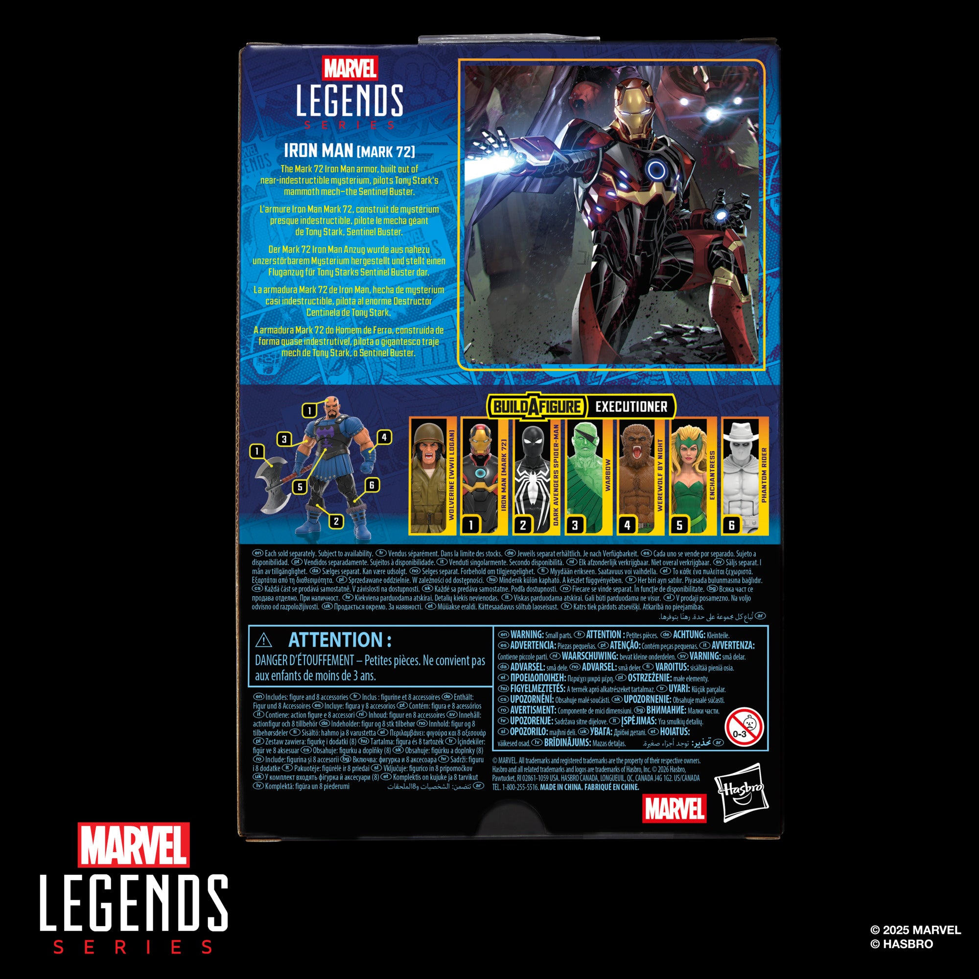 PRE-ORDER Marvel Legends (Executioner Series) Iron Man (Mark 72)