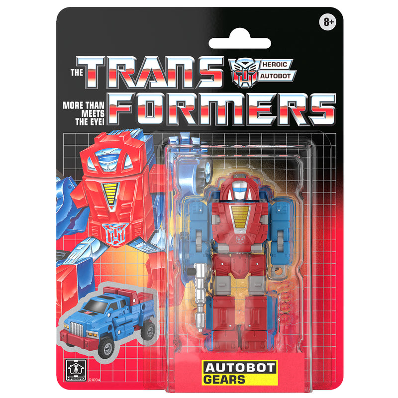 PRE-ORDER Transformers Retro G1 Style Deluxe Gears