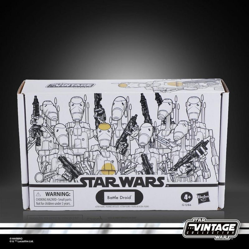 Star Wars Vintage Collection Battle Droid Army 4 Pack