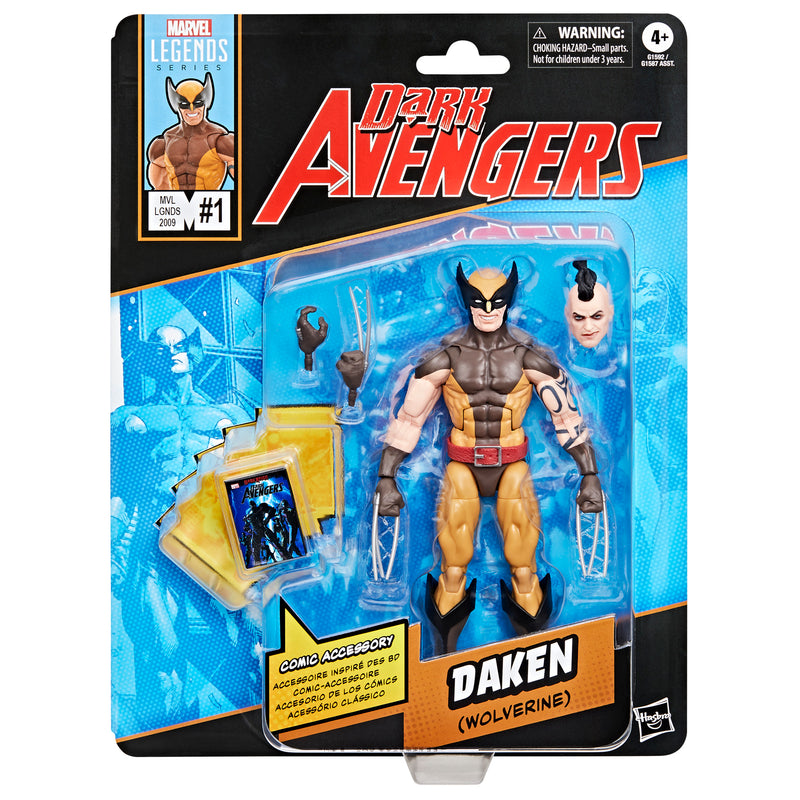 PRE-ORDER Marvel Legends (Mini Comic Wave) Dark Avengers Daken (Wolverine)