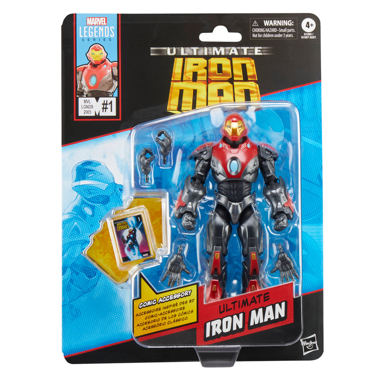 PRE-ORDER Marvel Legends (Mini Comic Wave) Ultimate Iron Man