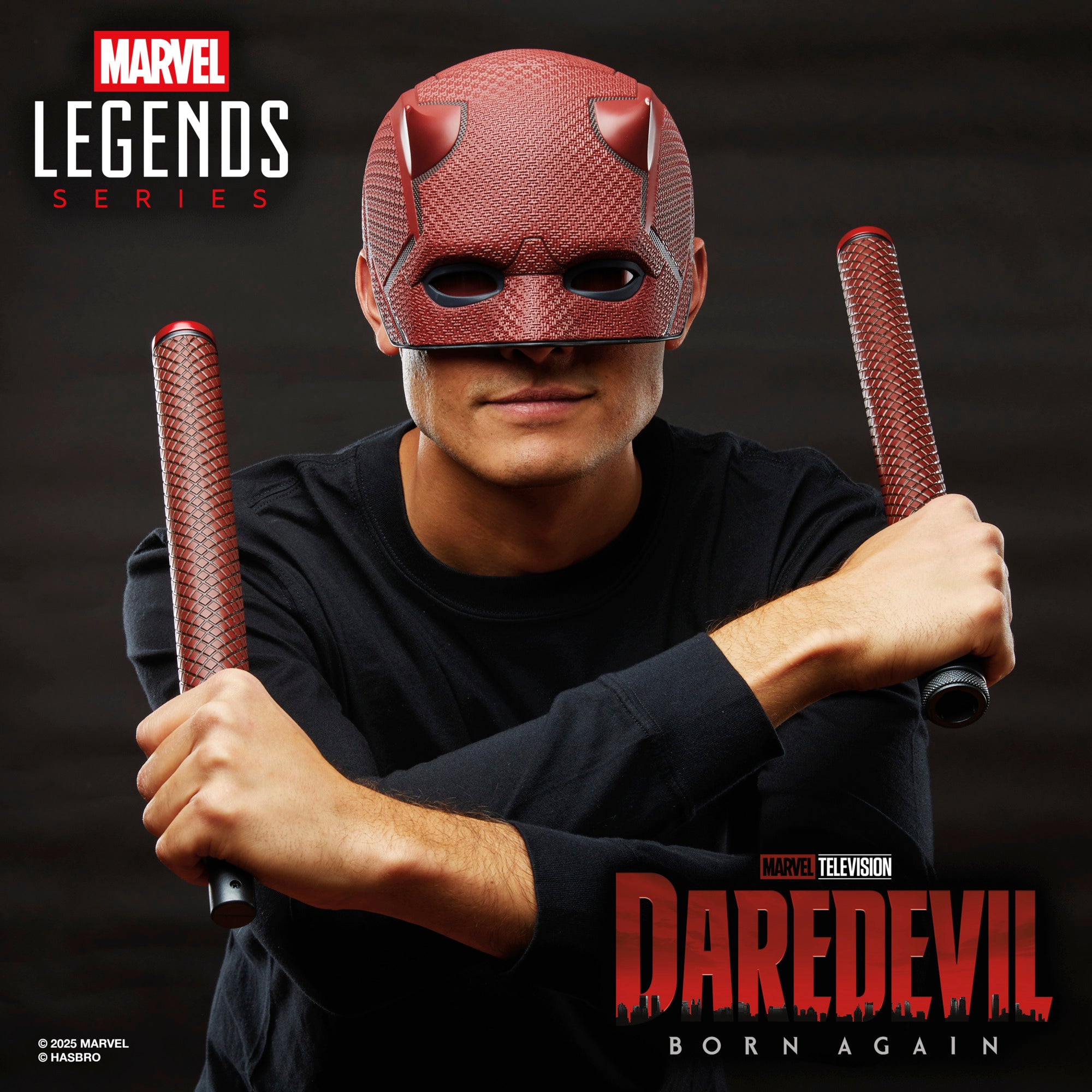 PRE-ORDER Marvel Legends Daredevil Born Again Mask & Billy Club