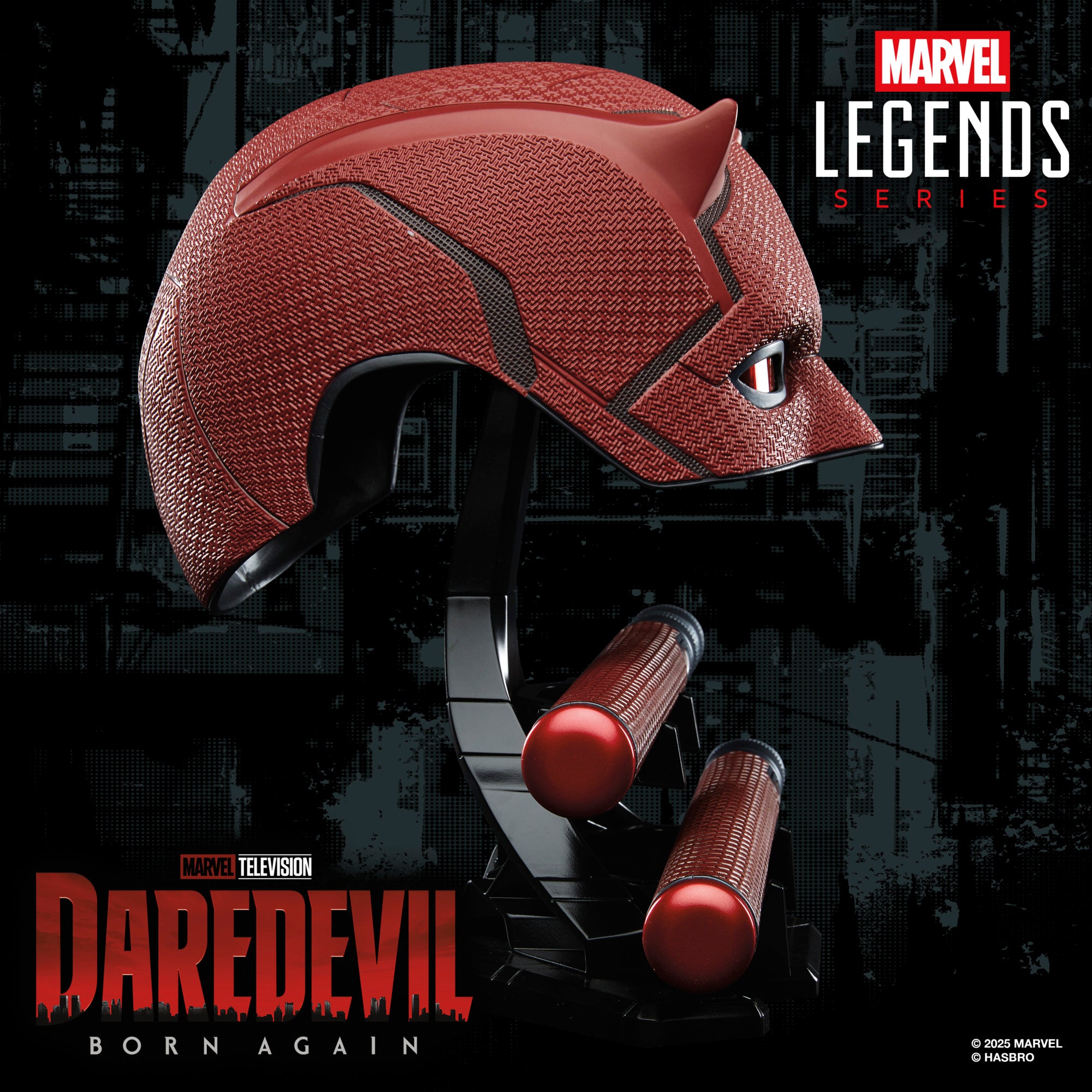 PRE-ORDER Marvel Legends Daredevil Born Again Mask & Billy Club