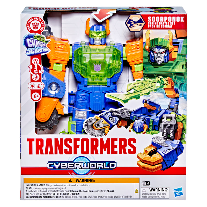 Transformers Cyberworld Scorponok Strike Battle Set ARRIVING SOON