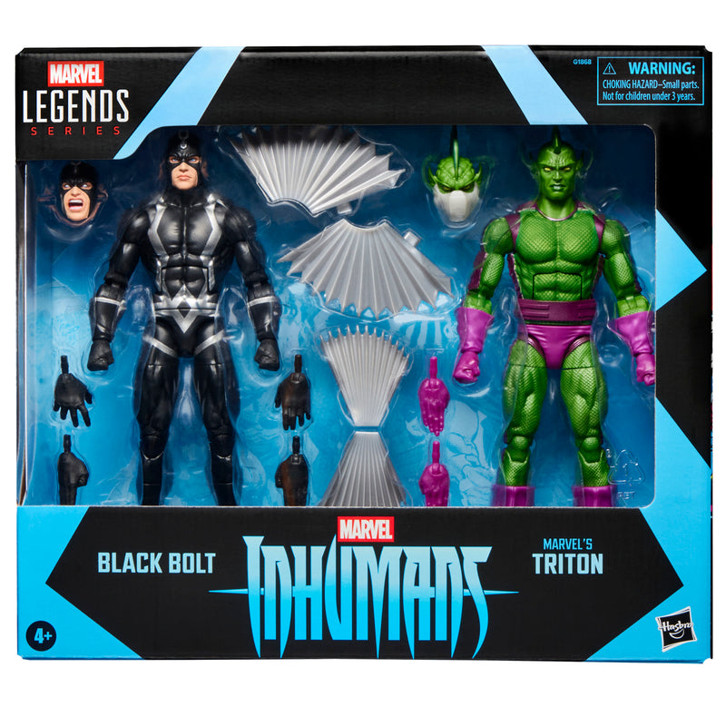 PRE-ORDER Marvel Legends Inhumans Black Bolt & Triton