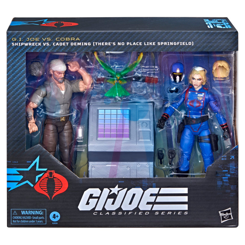 G.I. Joe SDCC Classified Series Shipwreck & Cadet Deming (There's No Place Like Springfield)