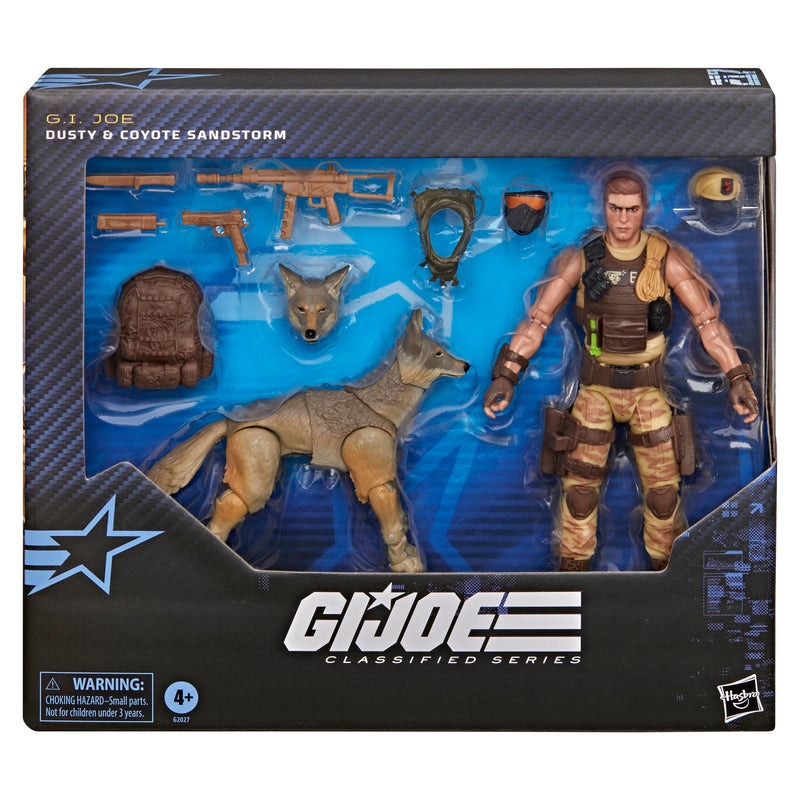 PRE-ORDER G.I. Joe Classified Series Dusty & Coyote Sandstorm