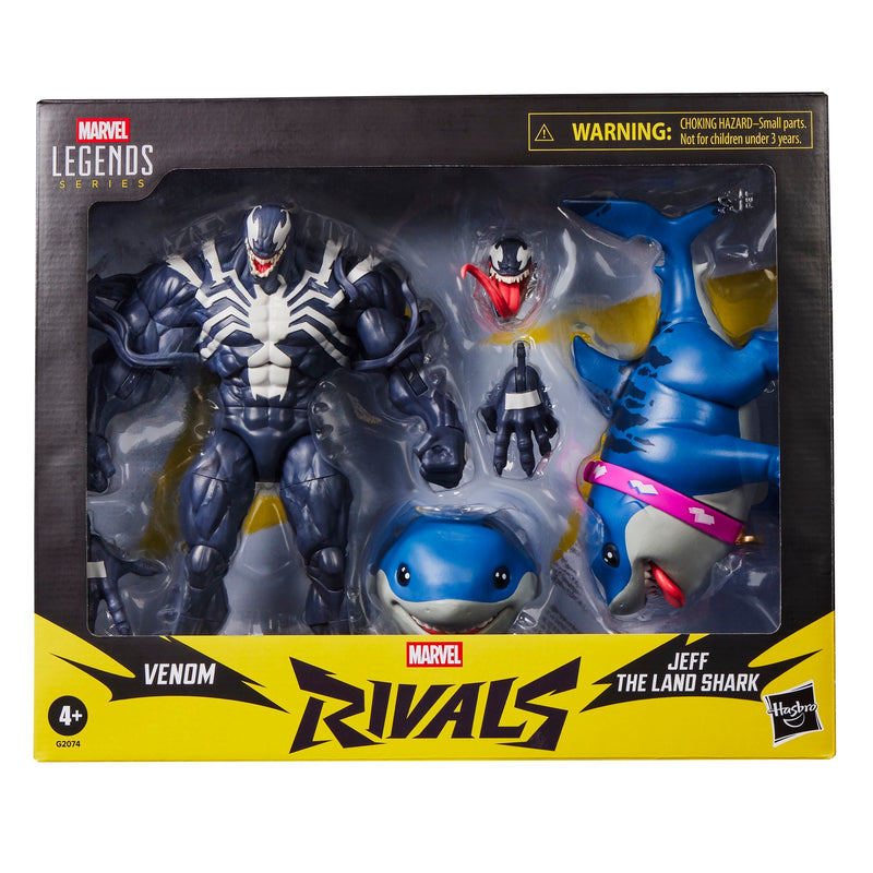 PRE-ORDER Marvel Legends RIVALS Venom & Jeff The Land Shark