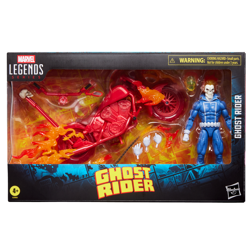 PRE-ORDER Marvel Legends Deluxe Ghost Rider & Flaming Motorcycle