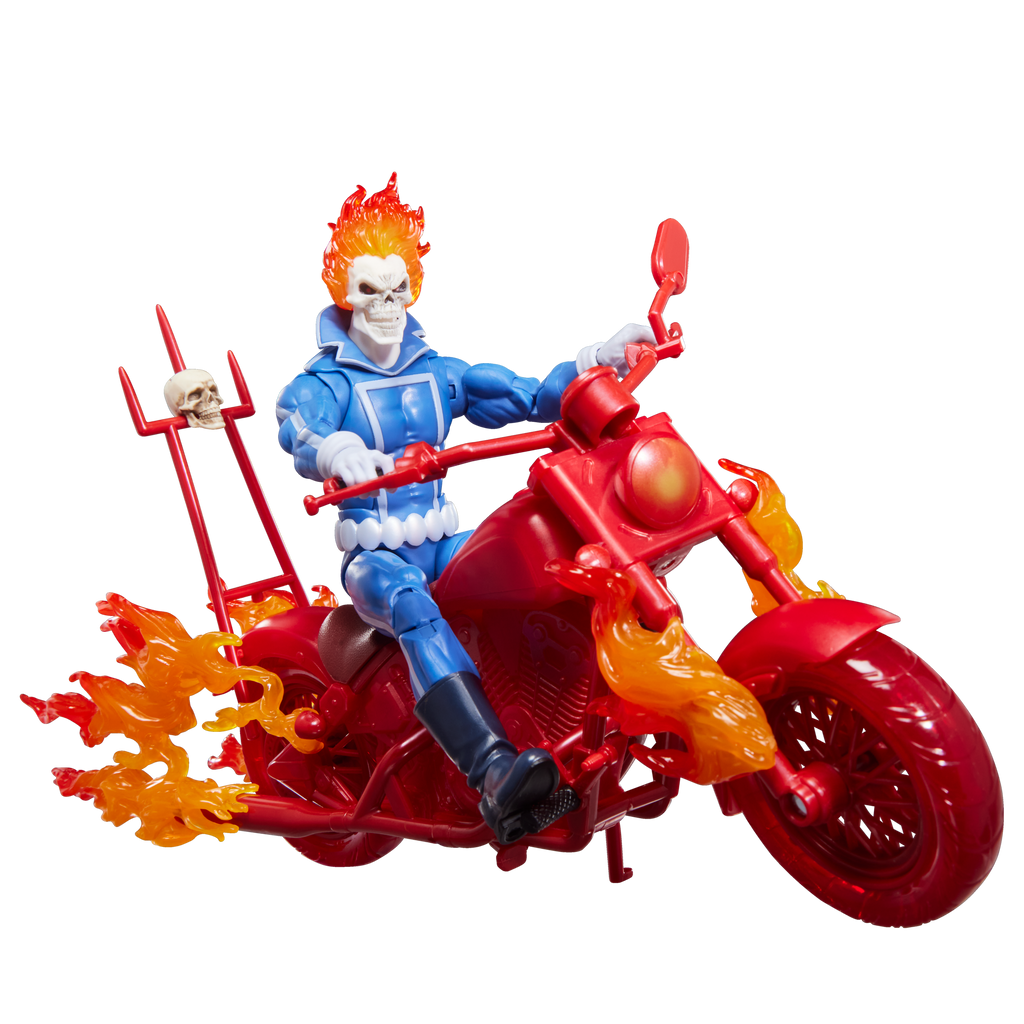 Marvel Legends Deluxe Ghost Rider & Flaming Motorcycle – In Demand Toys