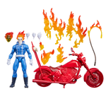 PRE-ORDER Marvel Legends Deluxe Ghost Rider & Flaming Motorcycle