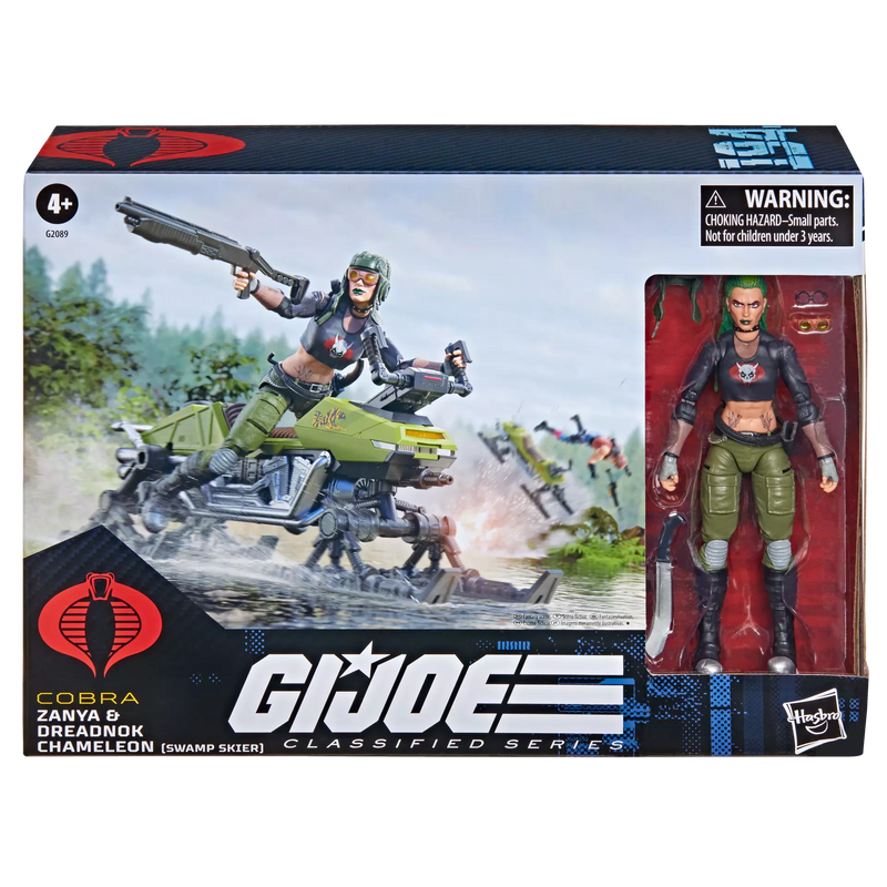 G.I. Joe Classified Series Zanya & Dreadnok Chameleon