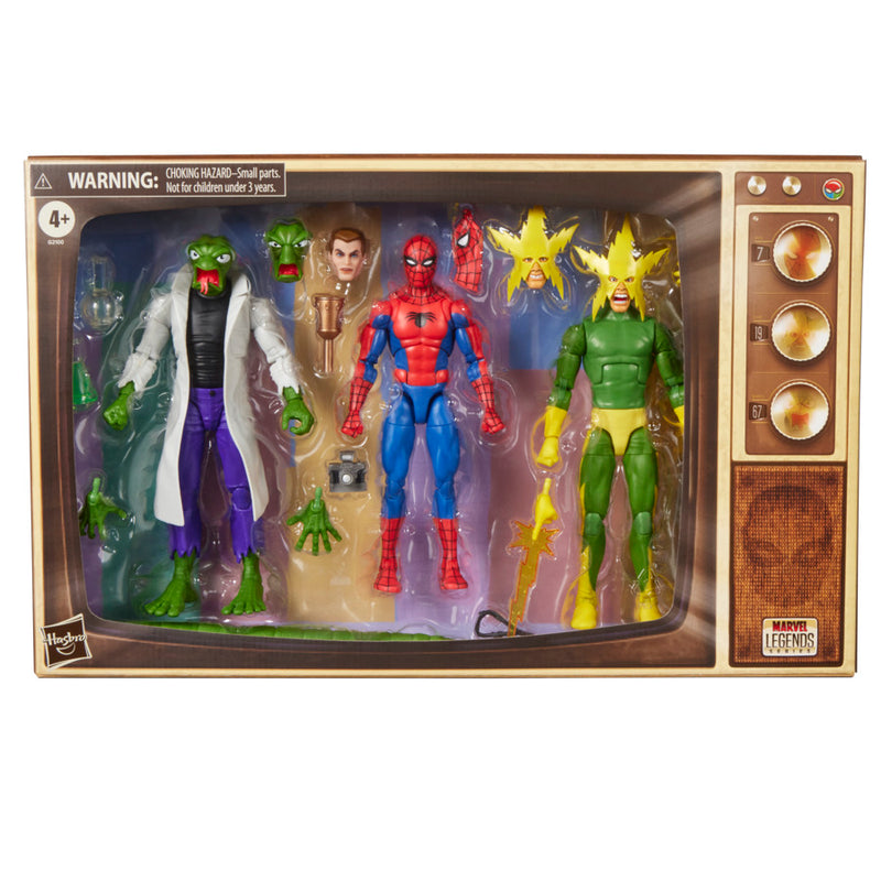 Marvel Legends SDCC Spider-Man, Lizard & Electro