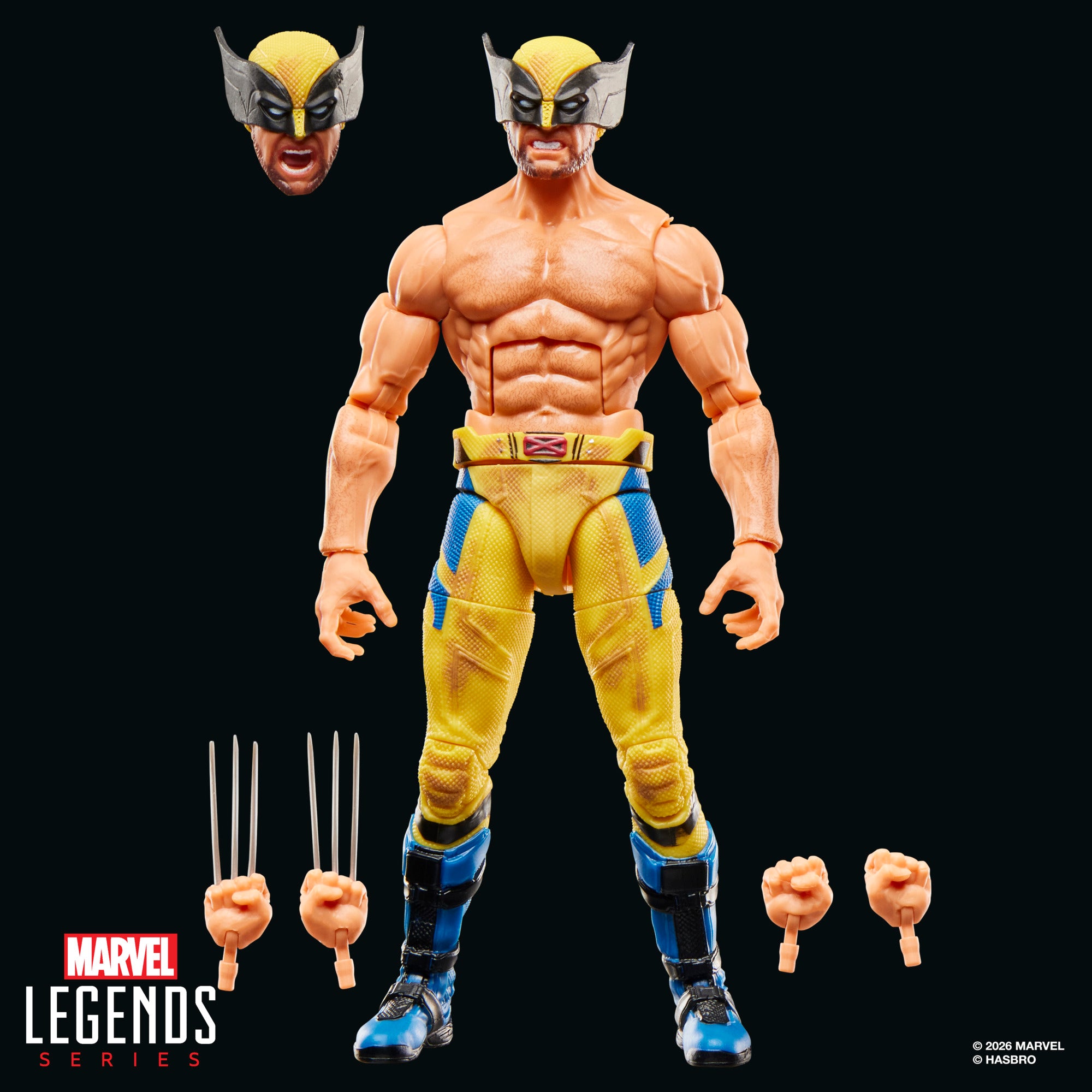 PRE-ORDER Marvel Legends Deadpool & Wolverine (Shirtless) Wolverine
