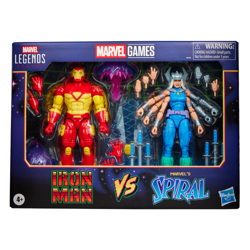 PRE-ORDER Marvel Legends (Marvel Games) Iron Man Vs Spiral