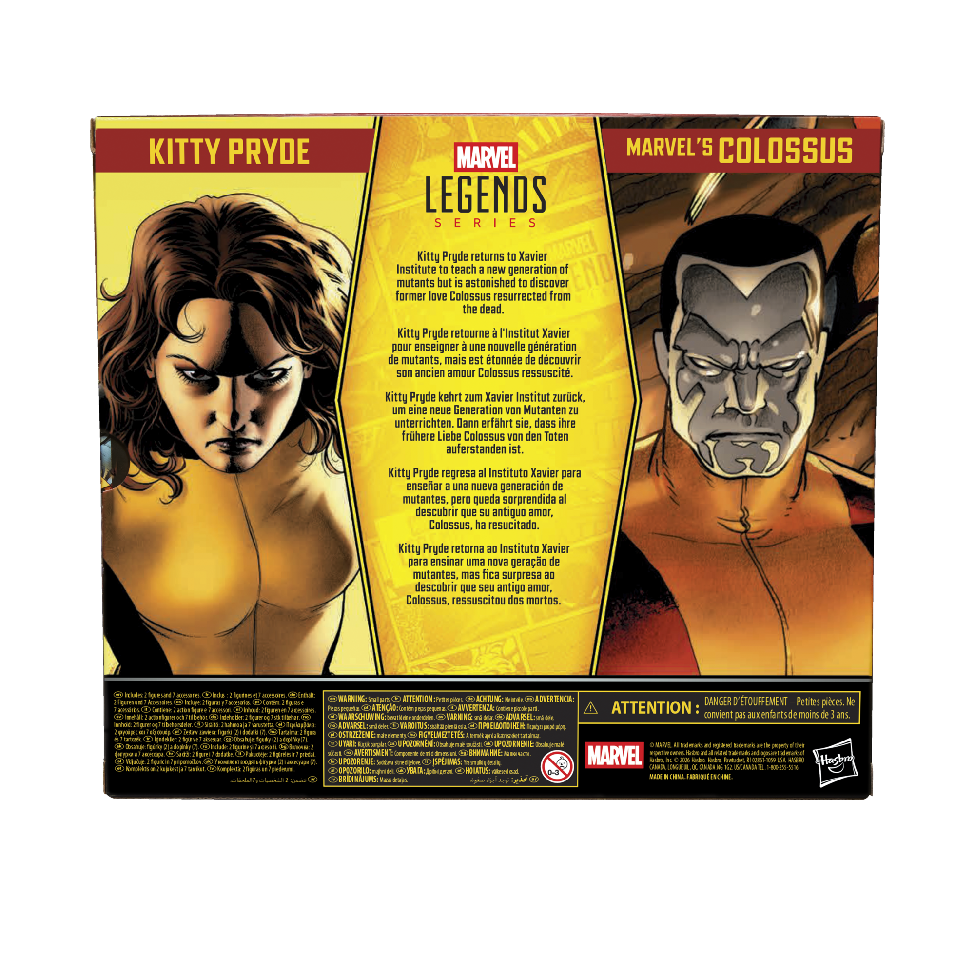 PRE-ORDER Marvel Legends Astonishing X-Men Kitty Pryde & Colossus